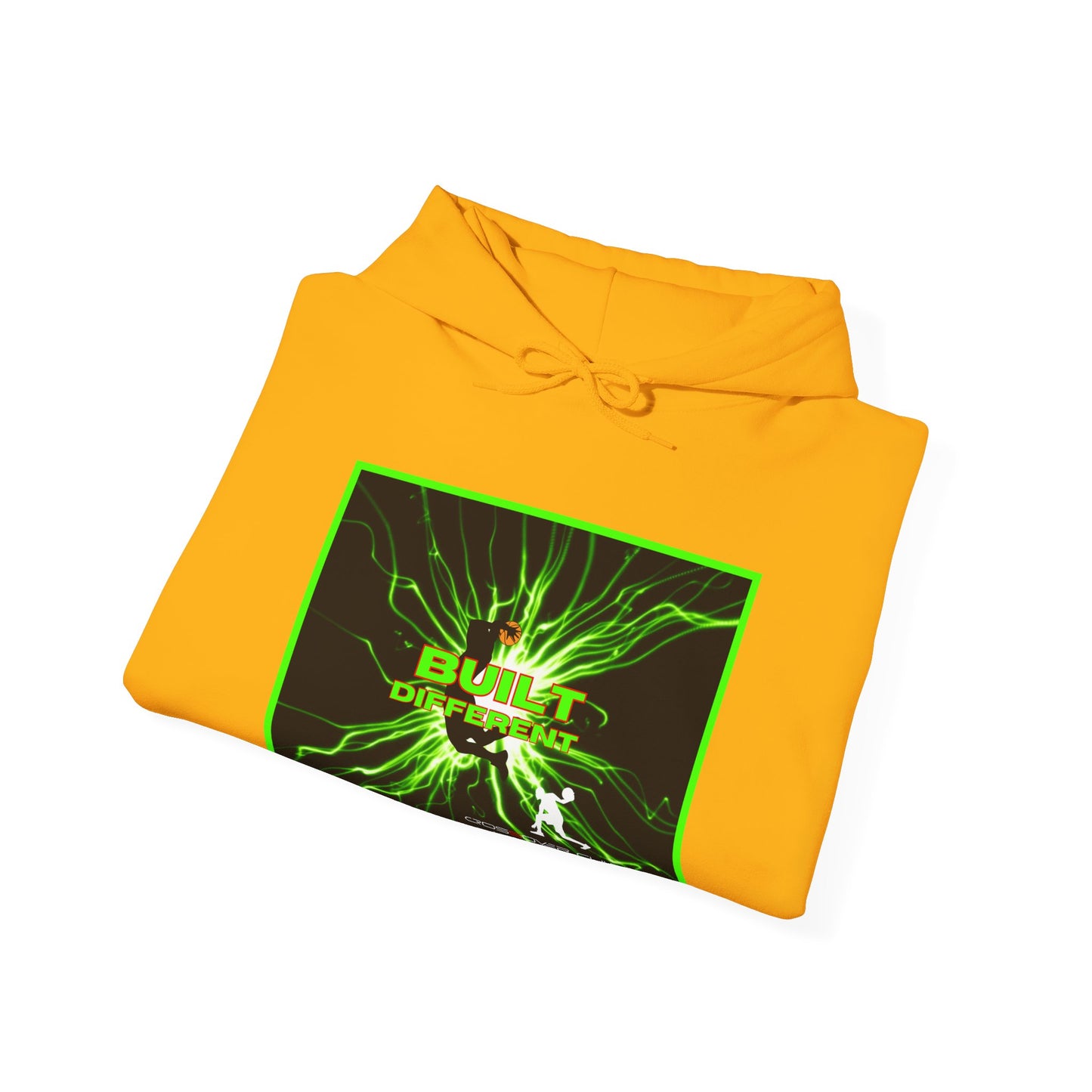 BUILT DIFFERENT - Crossover Culture Unisex Heavy Hooded Sweatshirt