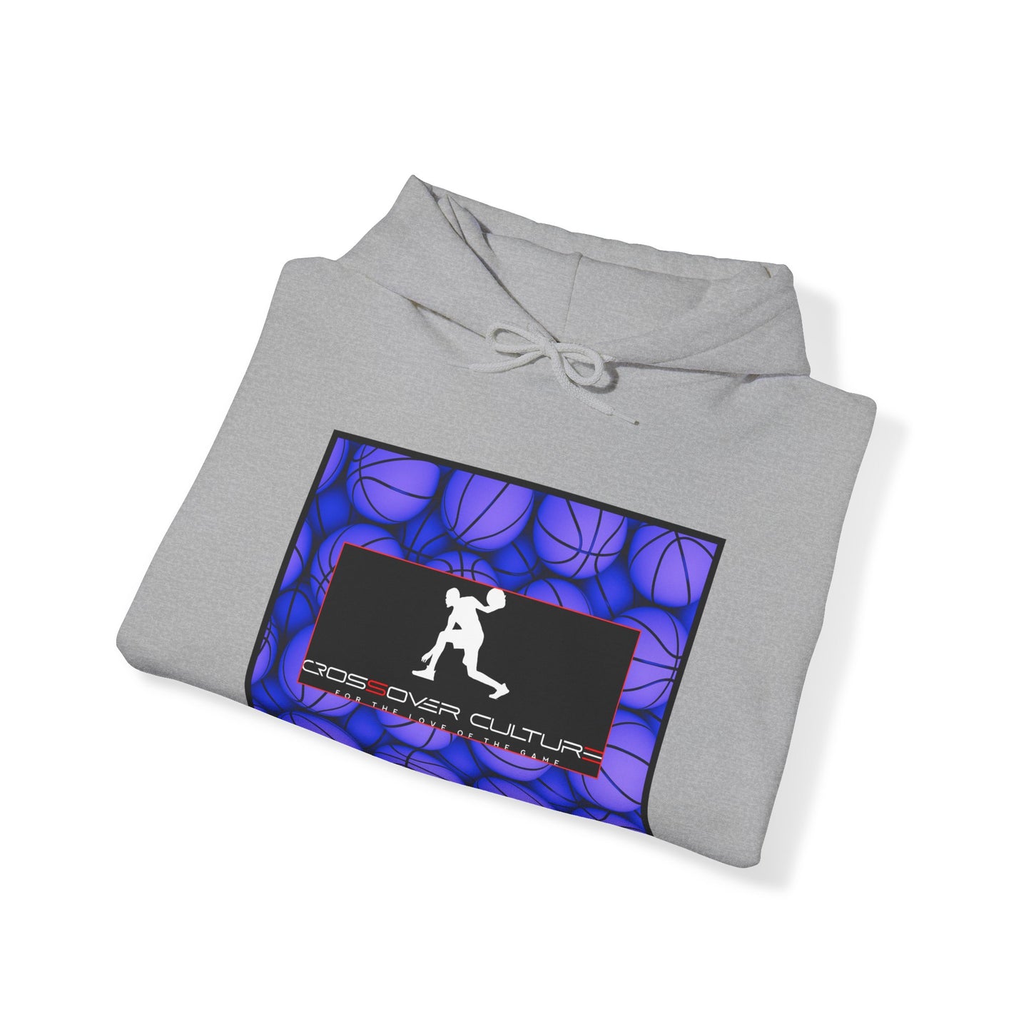 HOOP LOVE - Crossover Culture Unisex Heavy Hooded Sweatshirt