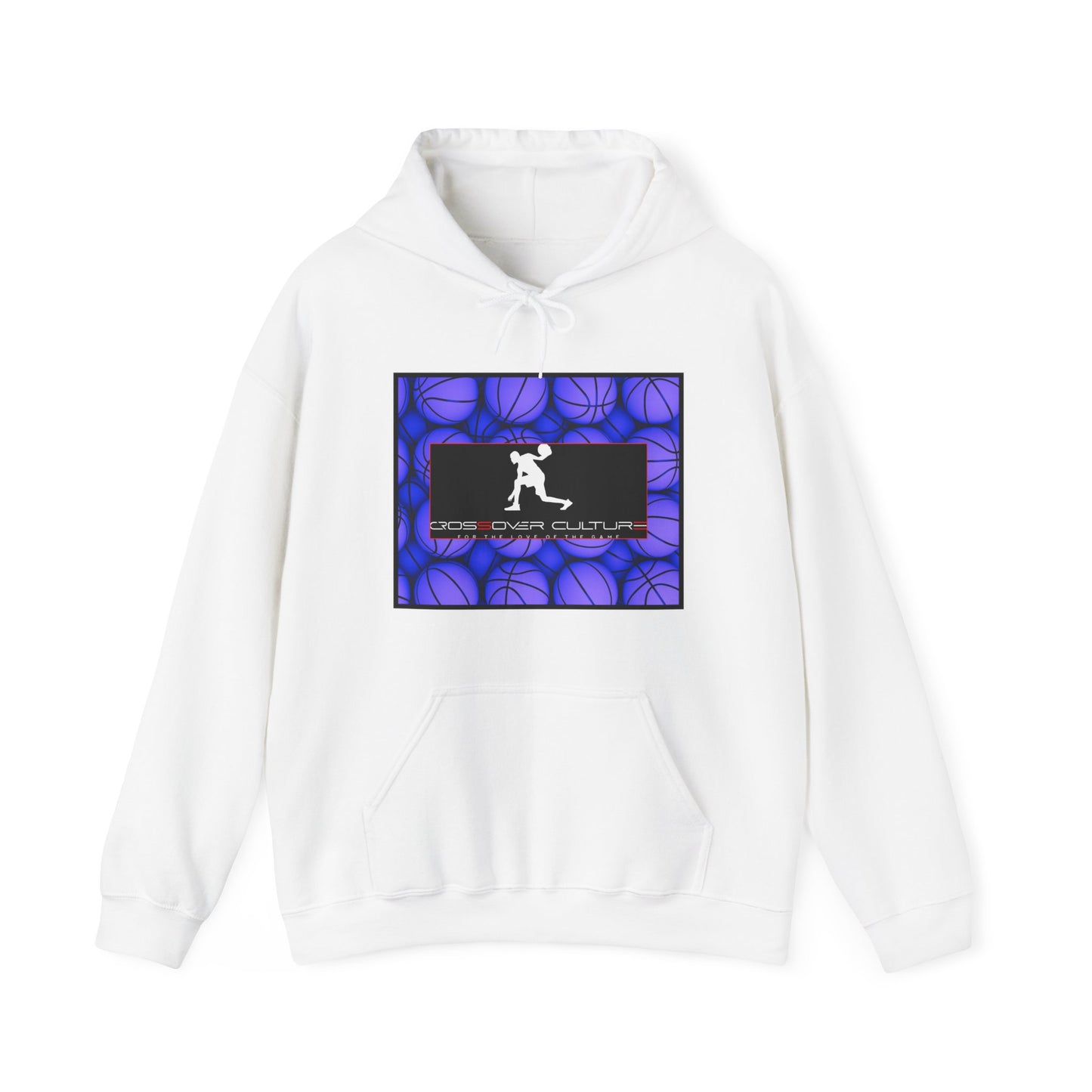 HOOP LOVE - Crossover Culture Unisex Heavy Hooded Sweatshirt