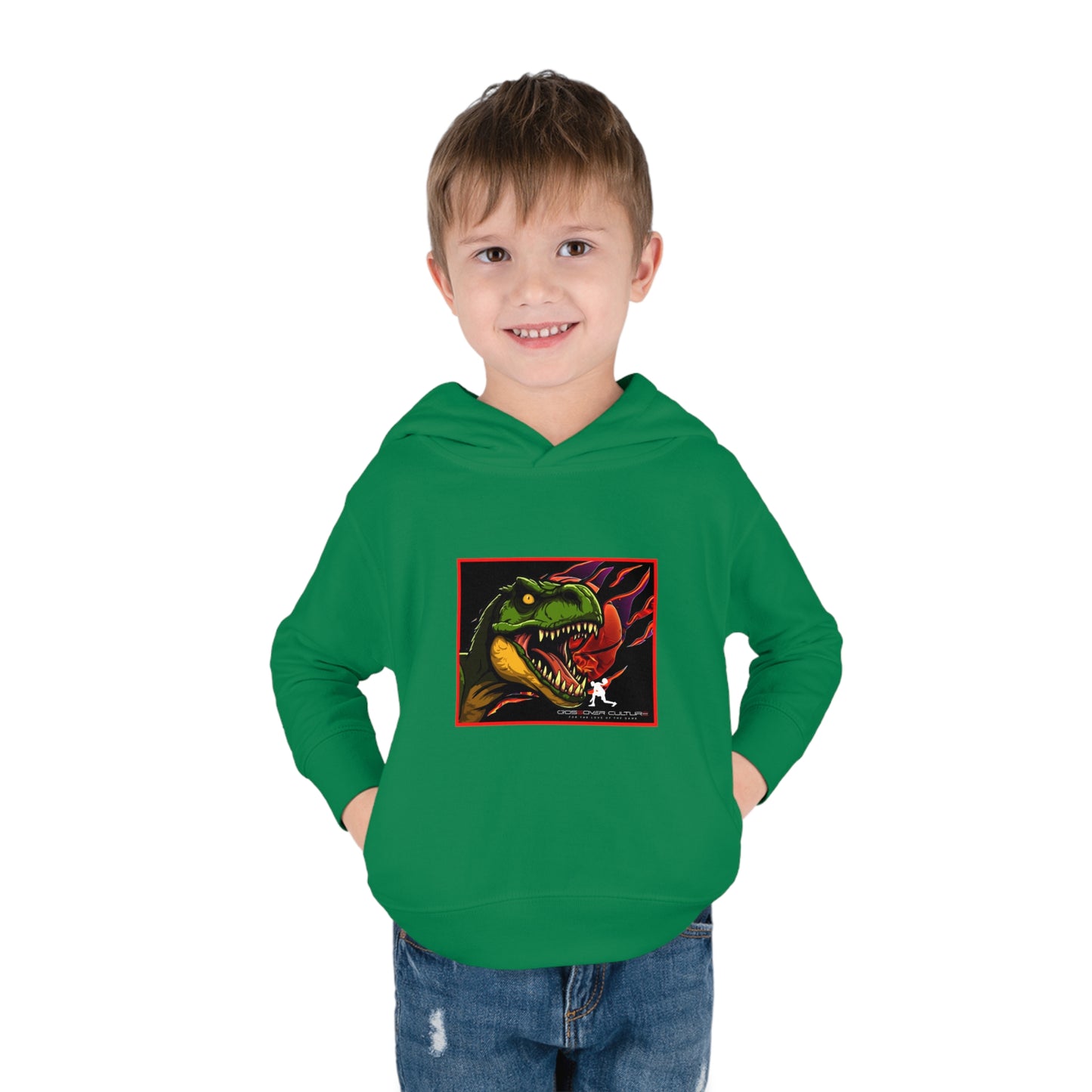 TODDLER DINO - Crossover Culture Toddler Hoops Hoodie