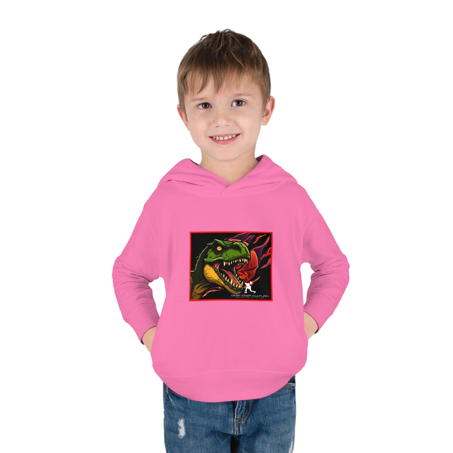 TODDLER DINO - Crossover Culture Toddler Hoops Hoodie