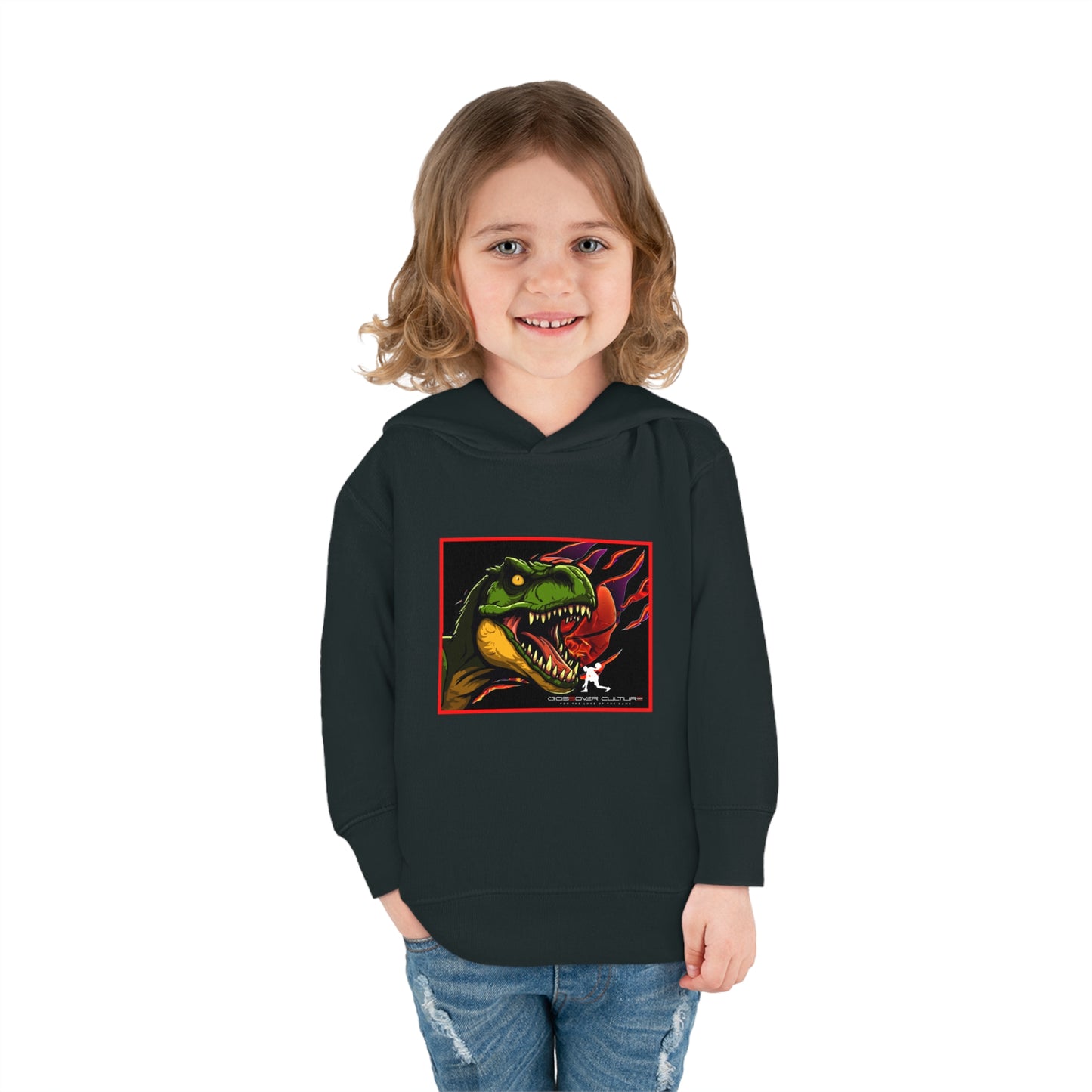 TODDLER DINO - Crossover Culture Toddler Hoops Hoodie