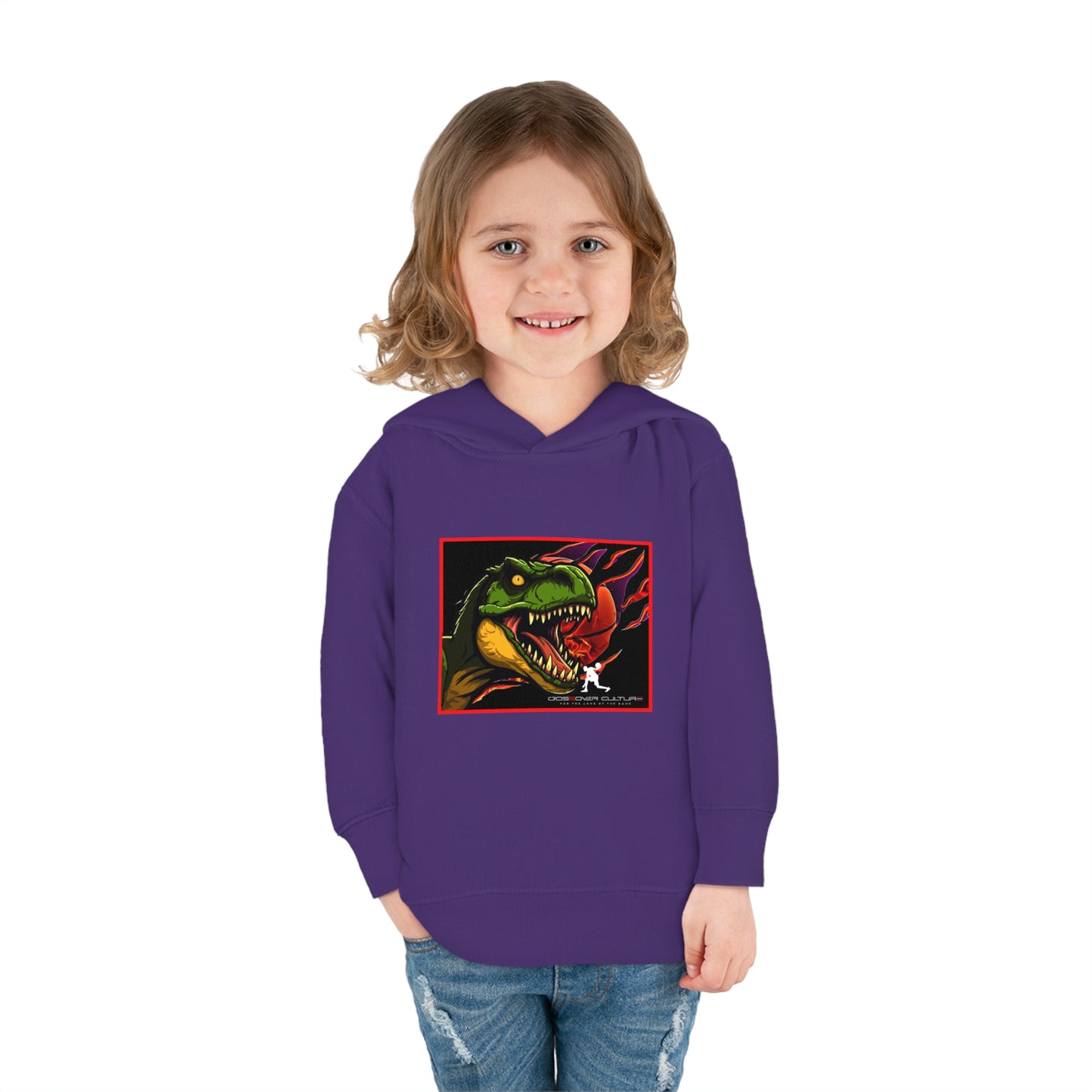 TODDLER DINO - Crossover Culture Toddler Hoops Hoodie