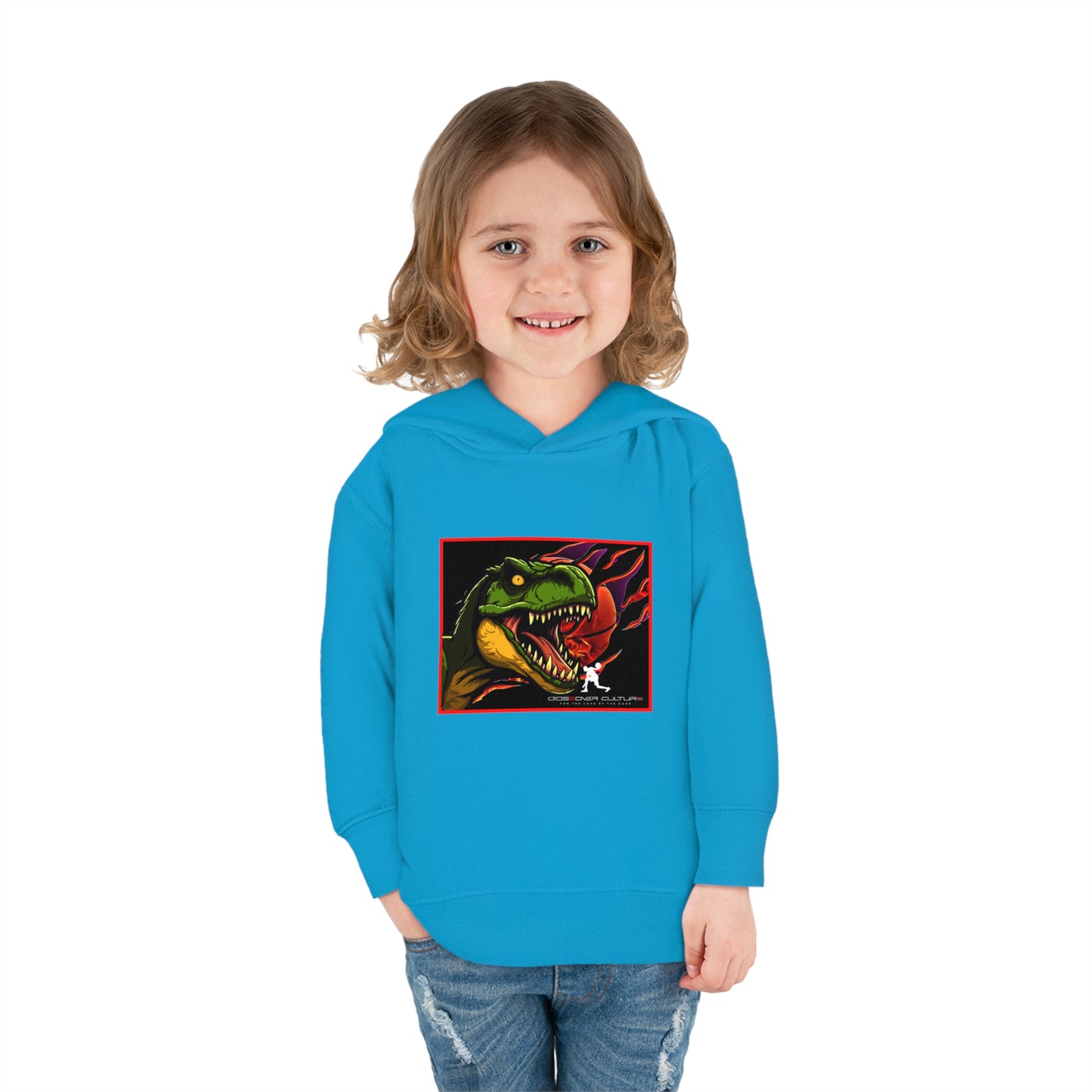 TODDLER DINO - Crossover Culture Toddler Hoops Hoodie