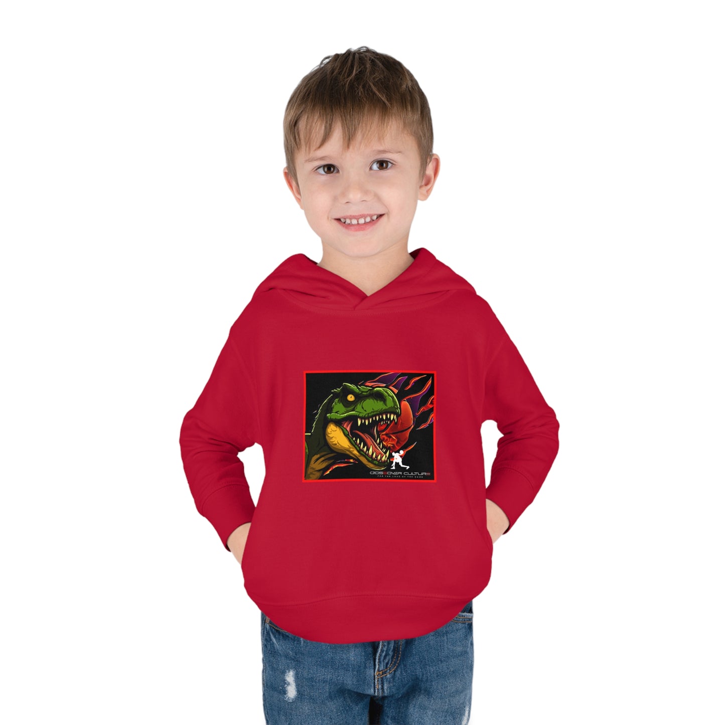 TODDLER DINO - Crossover Culture Toddler Hoops Hoodie