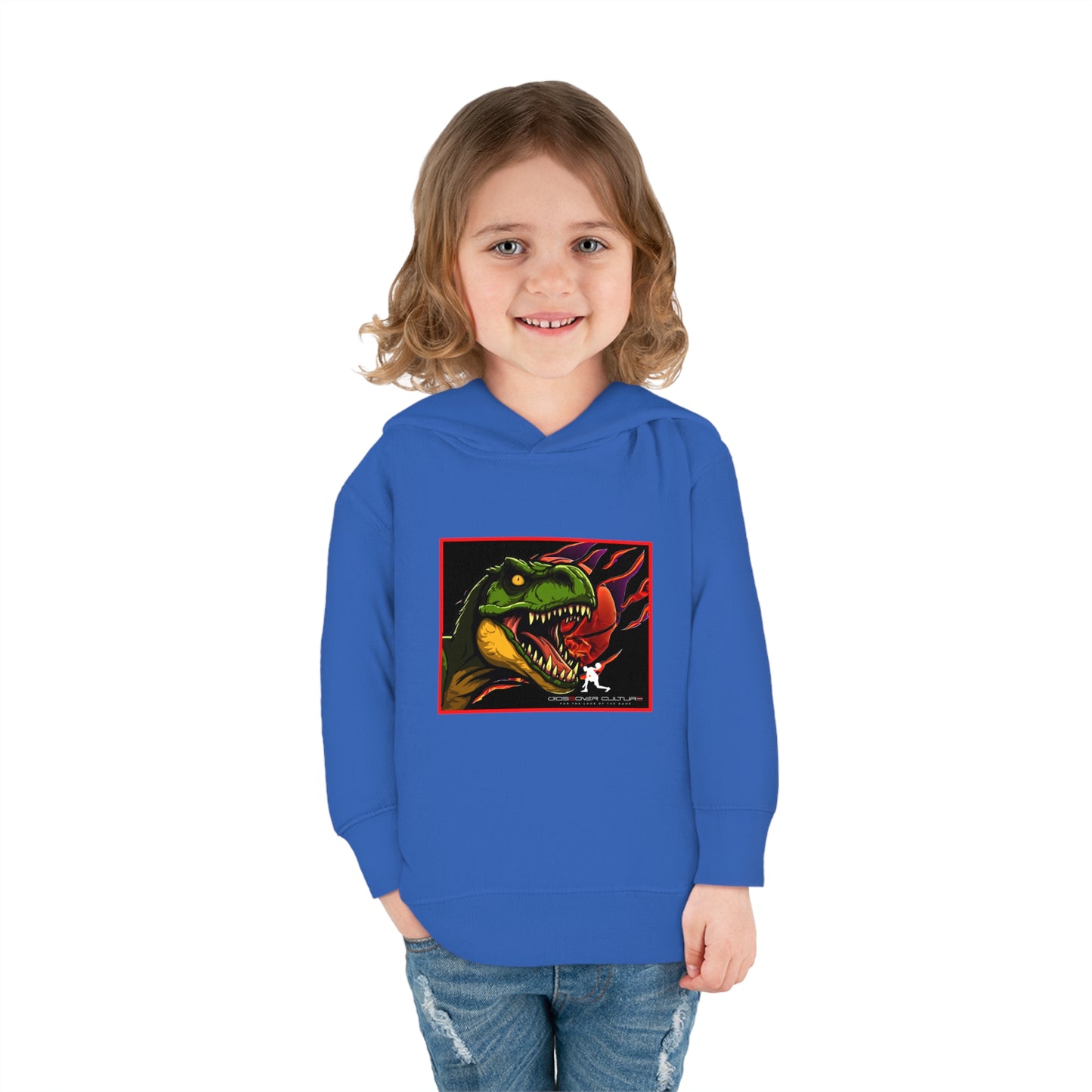 TODDLER DINO - Crossover Culture Toddler Hoops Hoodie