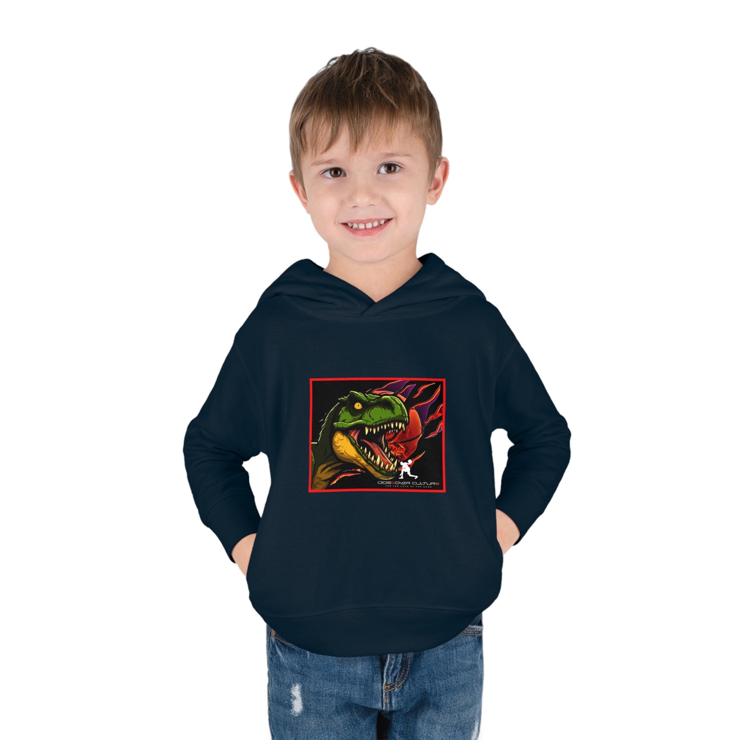 TODDLER DINO - Crossover Culture Toddler Hoops Hoodie