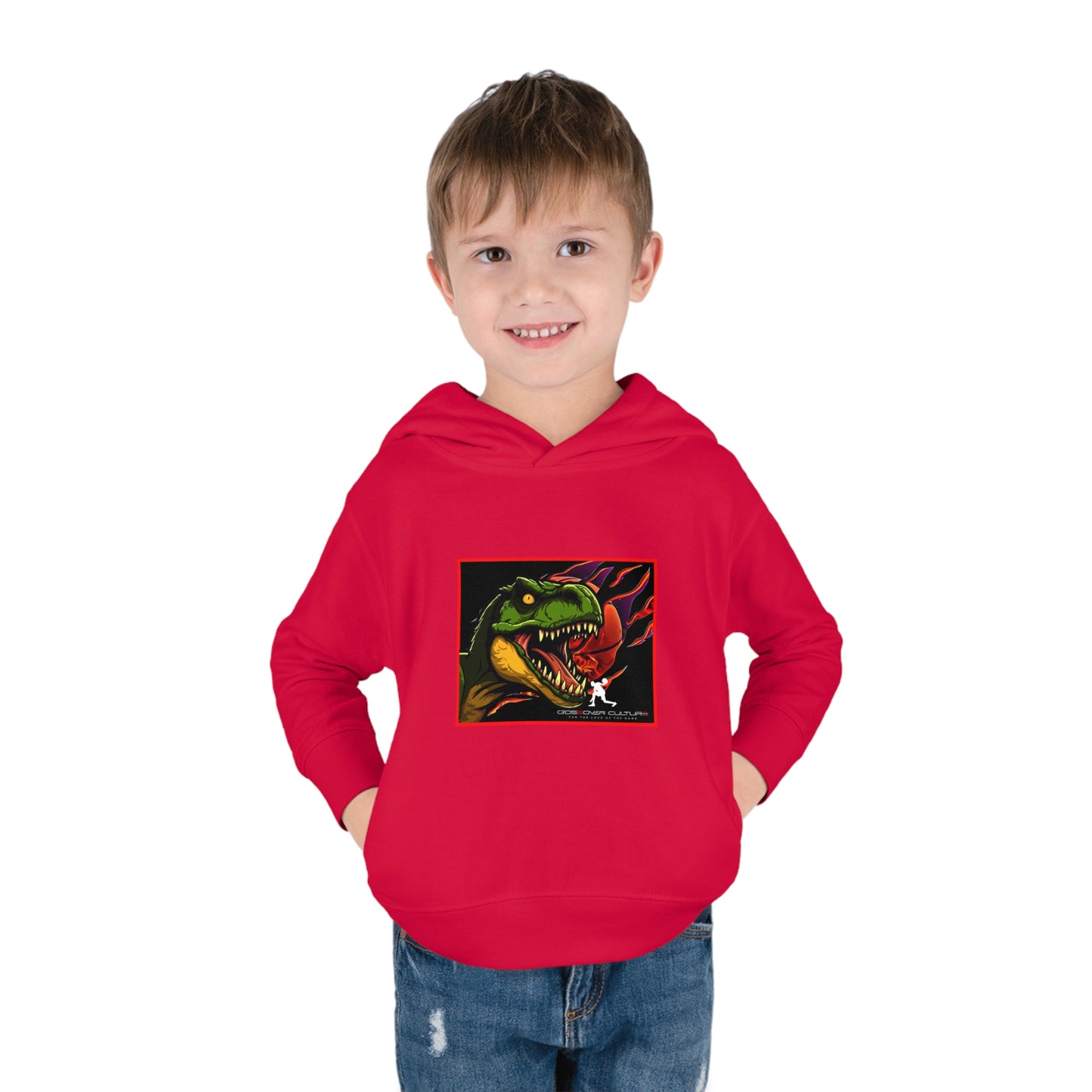 TODDLER DINO - Crossover Culture Toddler Hoops Hoodie